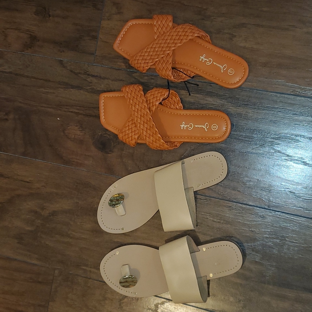 Asos and Jessica C. Size 6 sandals